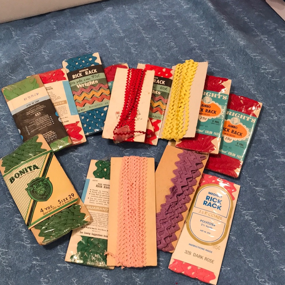 14 packages of Rick rack